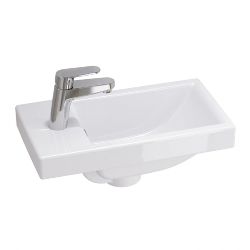 Раковина мебельная Церсанит Como 40 S-UM-COM40/1-w белая